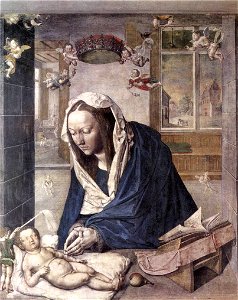 Albrecht Dürer - The Dresden Altarpiece (central panel) - WGA06917