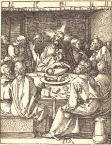 Albrecht Dürer - The Last Supper (NGA 1943.3.3640)