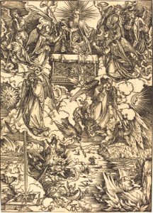 Albrecht Dürer - The Seven Angels with the Trumpets (NGA 1971.39.5)