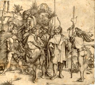 Albrecht Dürer - Šest vojščakov