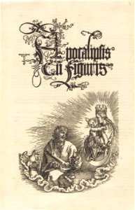 Albrecht Dürer - The Virgin Appearing to Saint John (NGA 1941.3.4)
