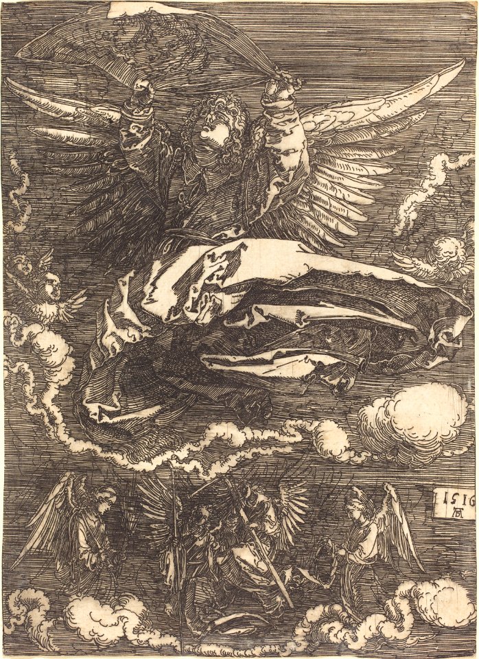 Albrecht Dürer - The Sudarium Held by One Angel (NGA 1943.3.3535)