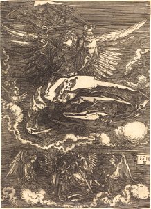 Albrecht Dürer - The Sudarium Held by One Angel (NGA 1943.3.3535)