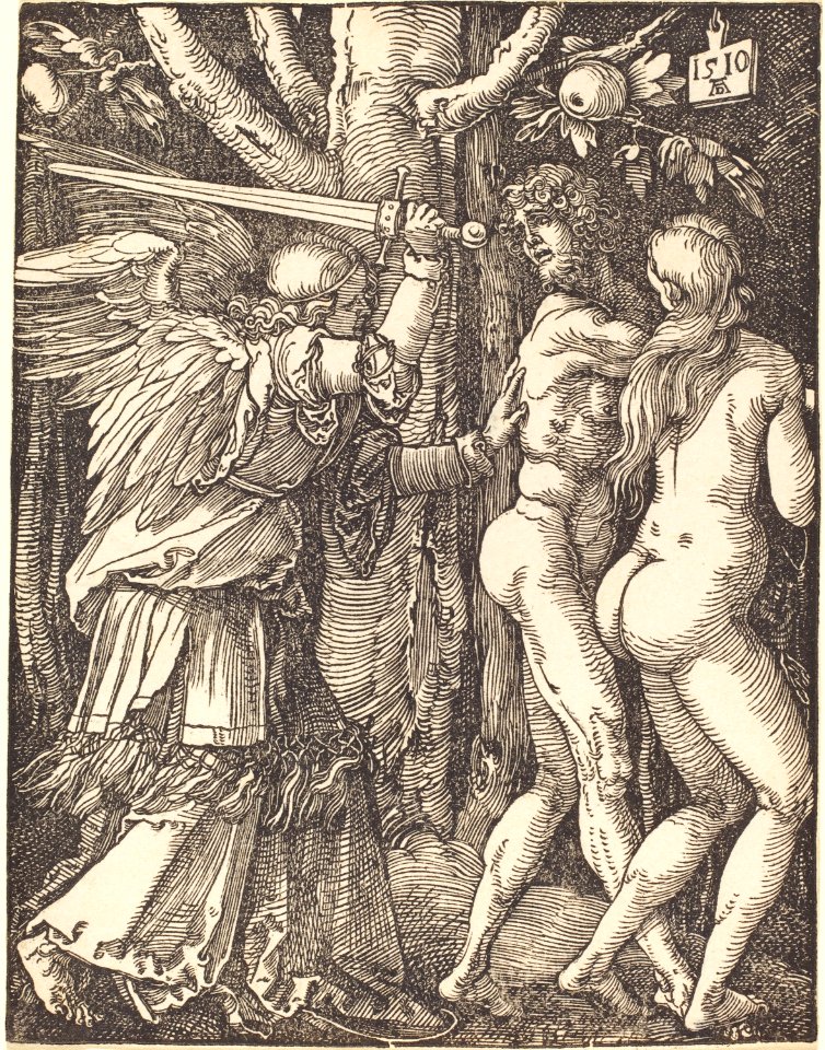 Albrecht Dürer - The Expulsion from Paradise (NGA 1943.3.3634)