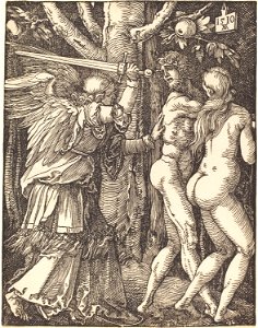 Albrecht Dürer - The Expulsion from Paradise (NGA 1943.3.3634)