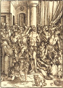 Albrecht Dürer - The Flagellation (NGA 1943.3.3618)