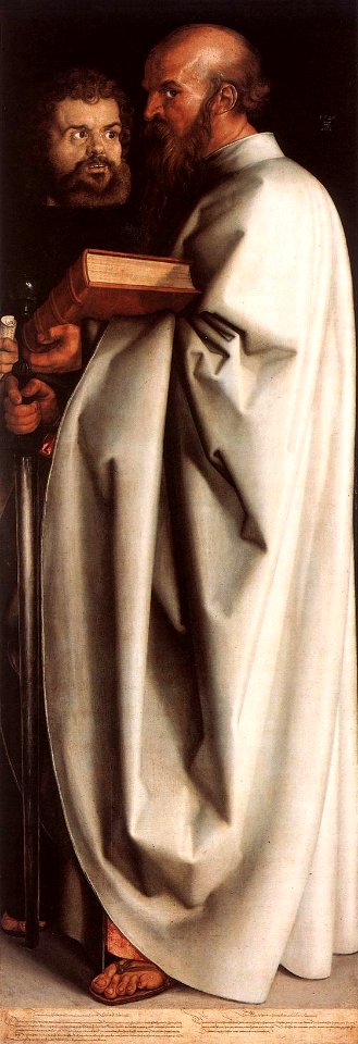 Albrecht Dürer - The Four Holy Men (Mark and Paul) - WGA7026