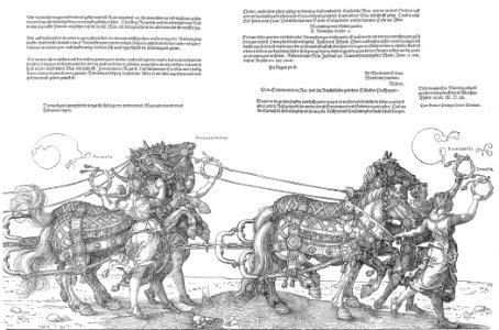Albrecht Dürer - Triumphal Chariot (7-8) - WGA07257