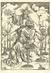 Albrecht Dürer - The Vision of the Seven Candlesticks (NGA 2008.109.3)