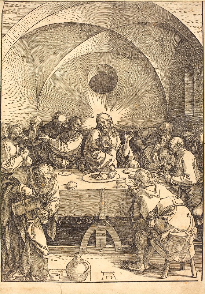 Albrecht Dürer - The Last Supper (NGA 1943.3.3615)