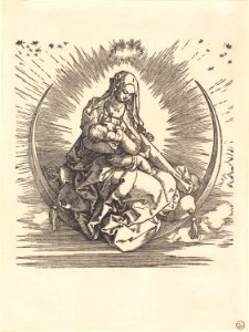 Albrecht Dürer - The Madonna on the Crescent (NGA 1987.40.1)