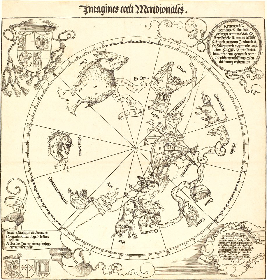 Albrecht Dürer - The Southern Celestial Hemisphere (NGA 1954.12.234)
