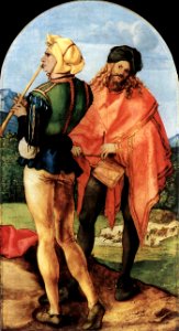 Albrecht Dürer - Two Musicians - WGA6952