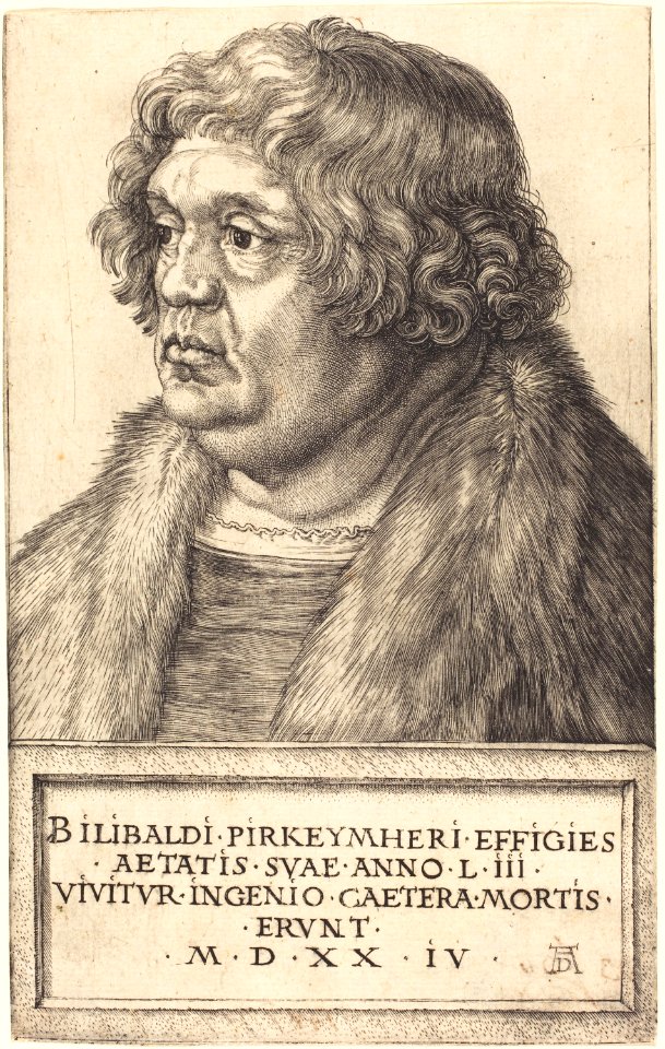 Albrecht Dürer - Willibald Pirckheimer (NGA 2005.105.1)