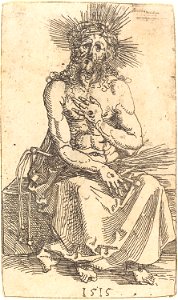 Albrecht Dürer - The Man of Sorrows Seated (NGA 1943.3.3532)