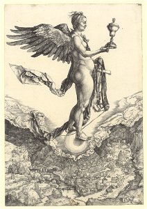 Albrecht Dürer, Nemesis, 1501-1502