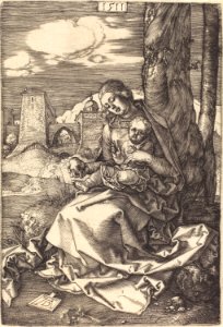 Albrecht Dürer - The Virgin and Child with the Pear (NGA 1953.4.3)