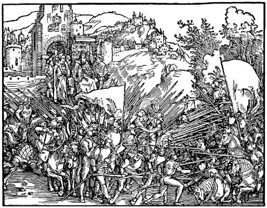 Albrecht-Durer-Holofernes-fights-the-Jews