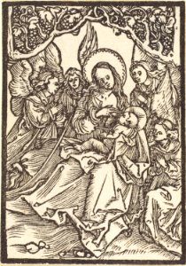 Albrecht Dürer - The Virgin Nursing the Christ Child with Four Angels (NGA 1969.3.2)