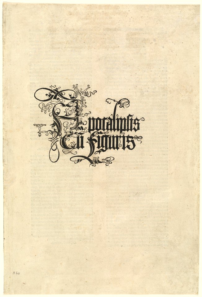 Albrecht Dürer - Title Page (NGA 2008.109.1)