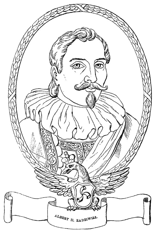 Albrecht Radzivił Justynijan. Альбрэхт Радзівіл Юстыніян (M. Starkman, 1857)