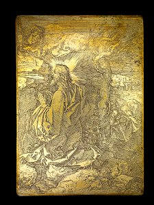 Albrecht Dürer Druckplatte Christus am Ölberg