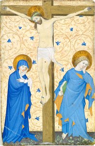 Albrechtsminiator Wien um 1435 Kreuzigung