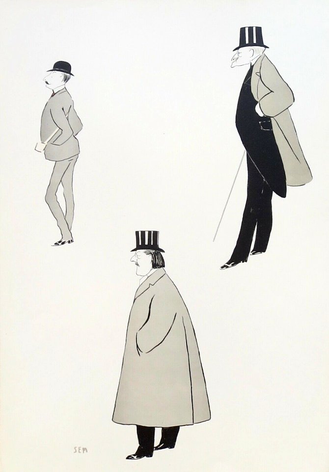 Album blanc à cachet orange - M. Jean Stern, M. Edgar Stern et Franck Gardner