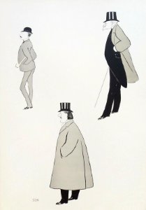 Album blanc à cachet orange - M. Jean Stern, M. Edgar Stern et Franck Gardner