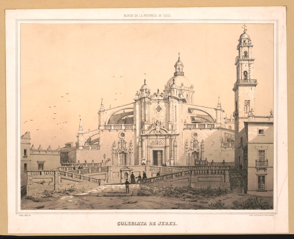 Album de la provincia cadiz. Colegiata de Jerez LCCN2003688772