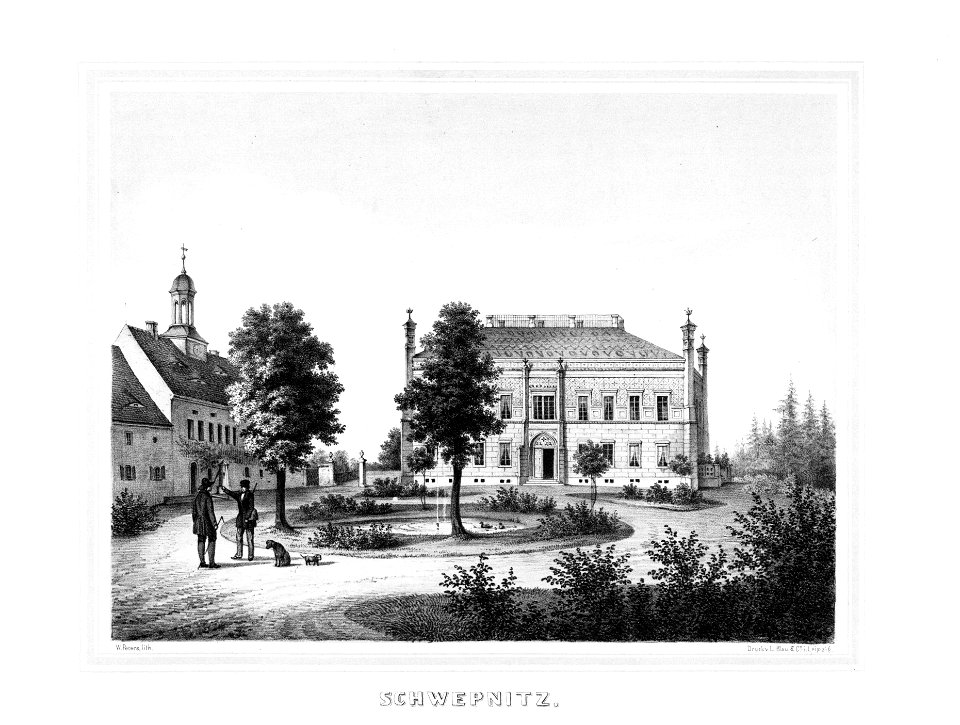Album der Rittergüter und Schlösser im Königreiche Sachsen III b 122