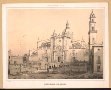 Album de la provincia cadiz. Colegiata de Jerez LCCN2003688772