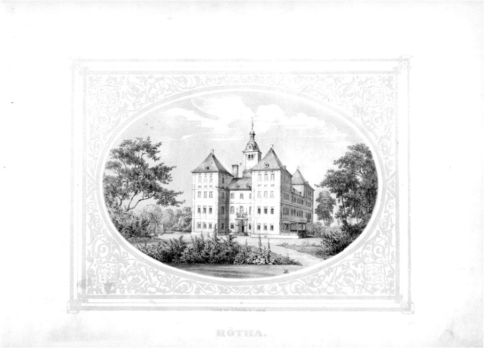 Album der Schlösser und Rittergüter im Königreiche Sachsen I 004