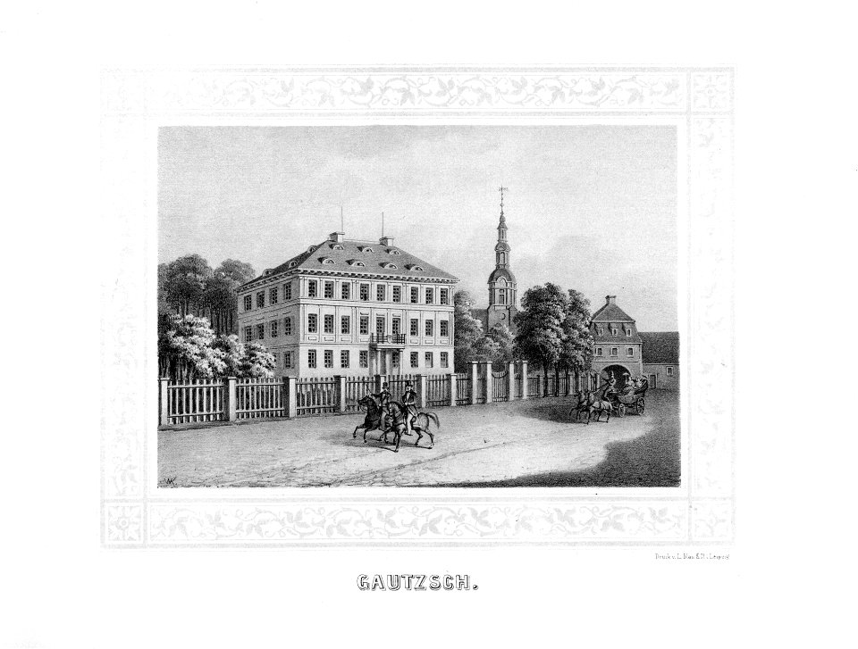 Album der Schlösser und Rittergüter im Königreiche Sachsen I 050