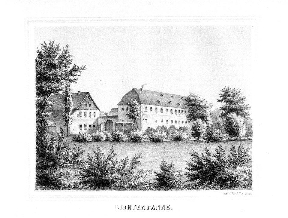 Album der Schlösser und Rittergüter im Königreiche Sachsen IV 291