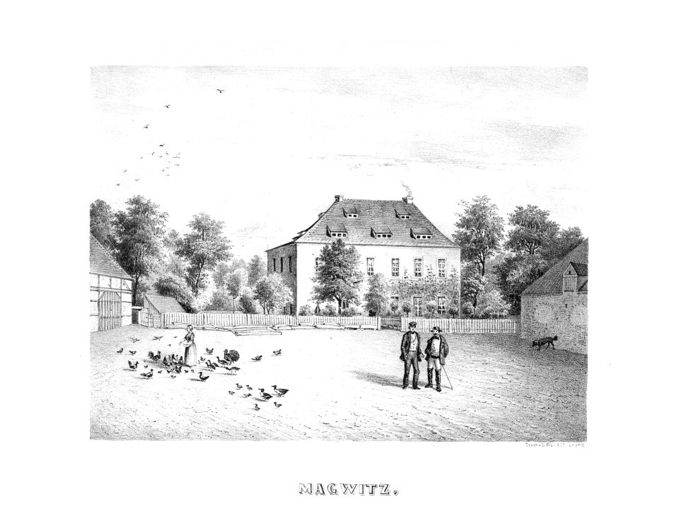 Album der Schlösser und Rittergüter im Königreiche Sachsen V 195