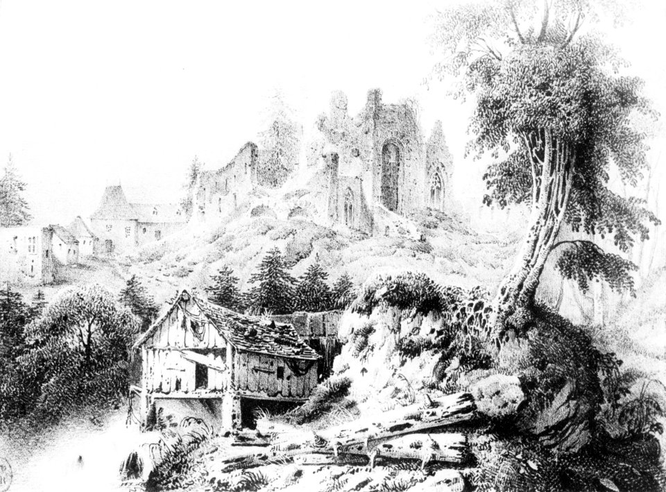 Album du Dauphiné (T1) - Ruines de la Chartreuse de Prémol
