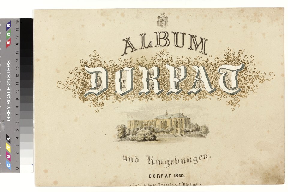 Album von Dorpat, TKM 0031H 01 01