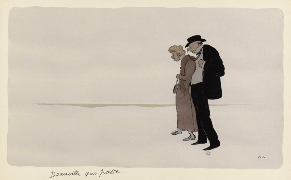 Album Le Nouveau Monde (3ème série) - Deauville qui passe - M. et Mme Du Tillet