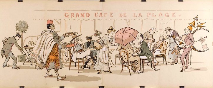 Album Le Grand Monde à l'Envers - Grand café de la Plage