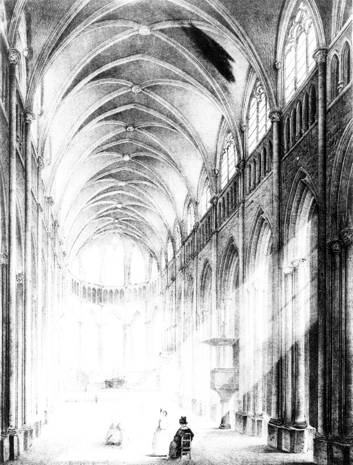 Album du Dauphiné (T2) - Intérieur de Saint-Maurice de Vienne