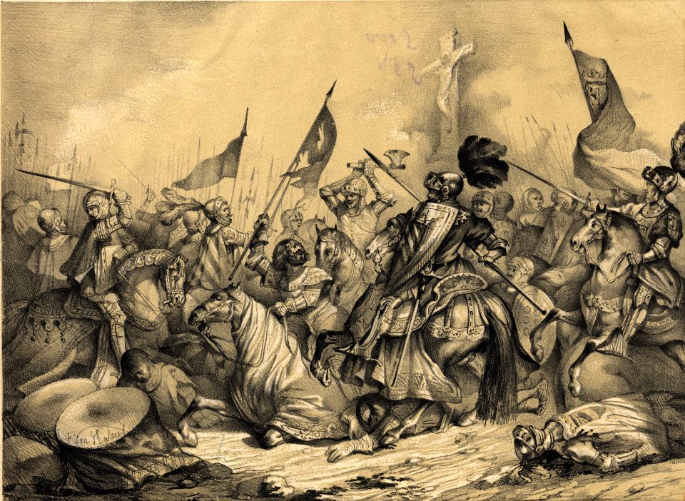 Album Rejio, Francisco de Paula van Halen, batalla de Toro (cropped)