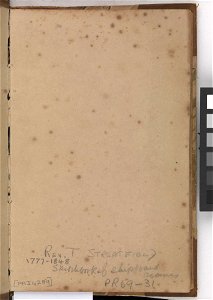 Album of shipboard scenes belonging to and possibly by the clergyman, antiquarian and amateur artist, Rev. Thomas Streatfeild (sic). RMG PZ4289