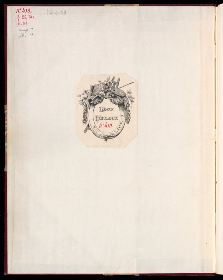 Album, Livre de trophée (Book of Trophies), ca. 1736 (CH 69143901)