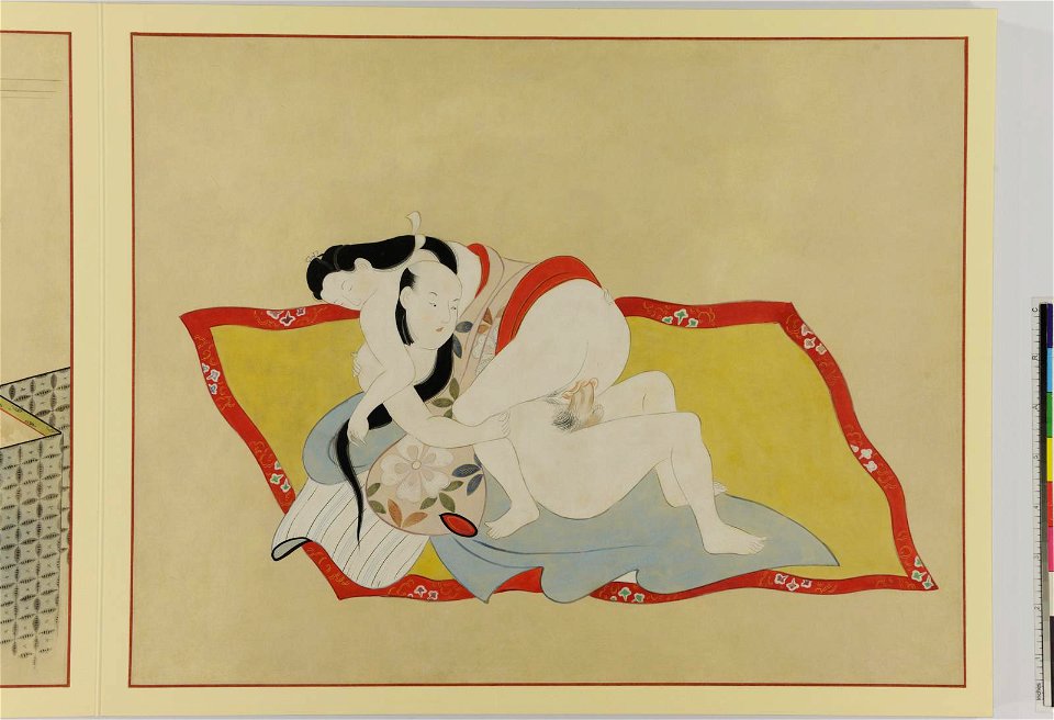 Album, painting (BM 2011,3049.1.1-12 19)