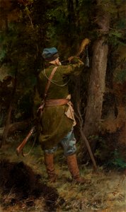 Kazimierz Alchimowicz - Wojski Z Rogiem, 1907 R