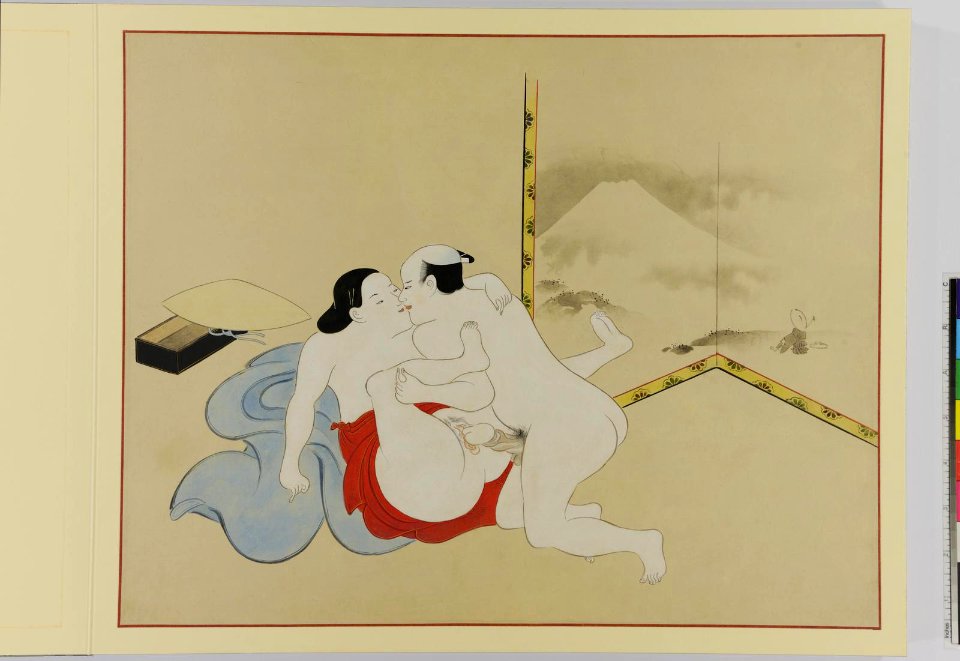 Album, painting (BM 2011,3049.1.1-12 17)