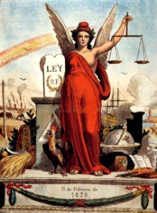 Alegoría de la Primera República Española, por Tomás Padró