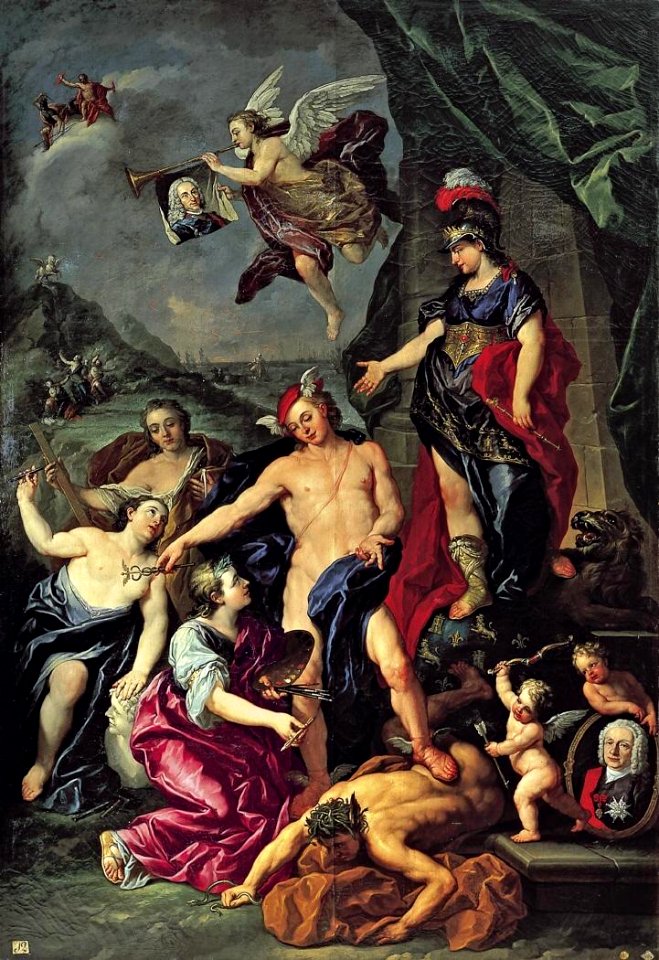 Alegoría de la fundación de la Academia (Real Academia de Bellas Artes de San Fernando)