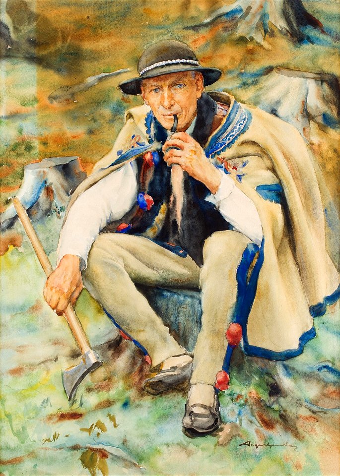 Aleksander Augustynowicz - Portret górala